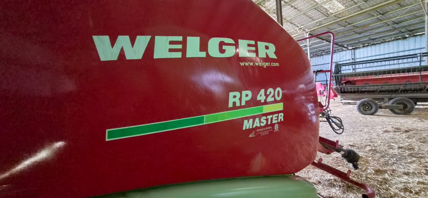 WELGER RP-420 'MASTER' ROUND BALER