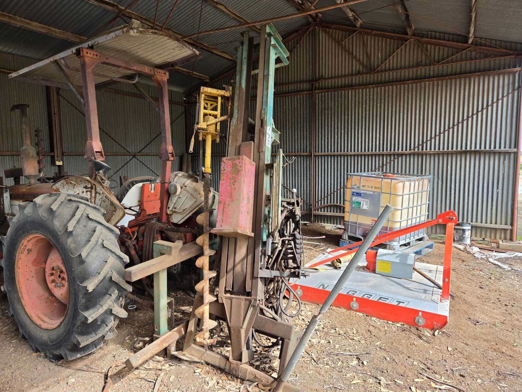 MUNRO POST RAMMER WITH SIDE SHIFT