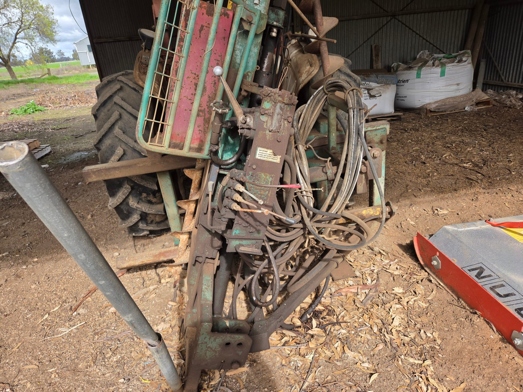 MUNRO POST RAMMER WITH SIDE SHIFT