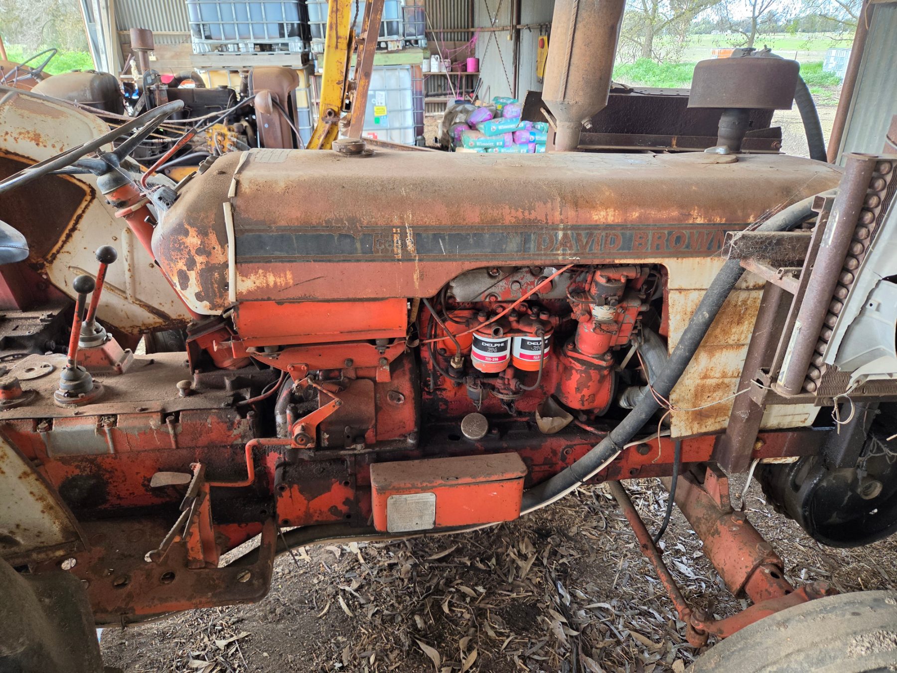 CASE DAVID BROWN 885 TRACTOR
