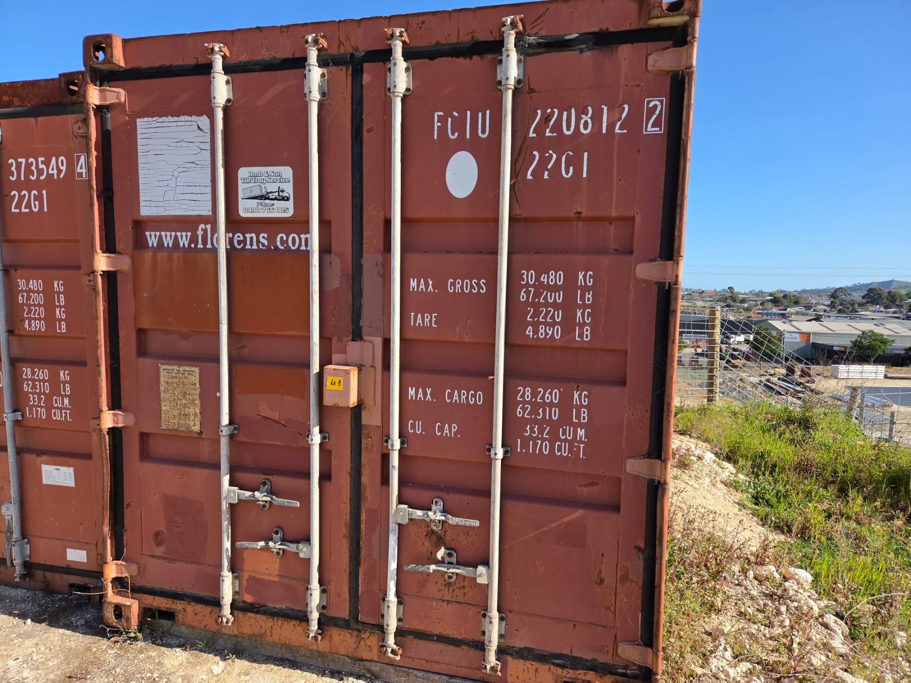 SHIPPING CONTAINER - 20FT