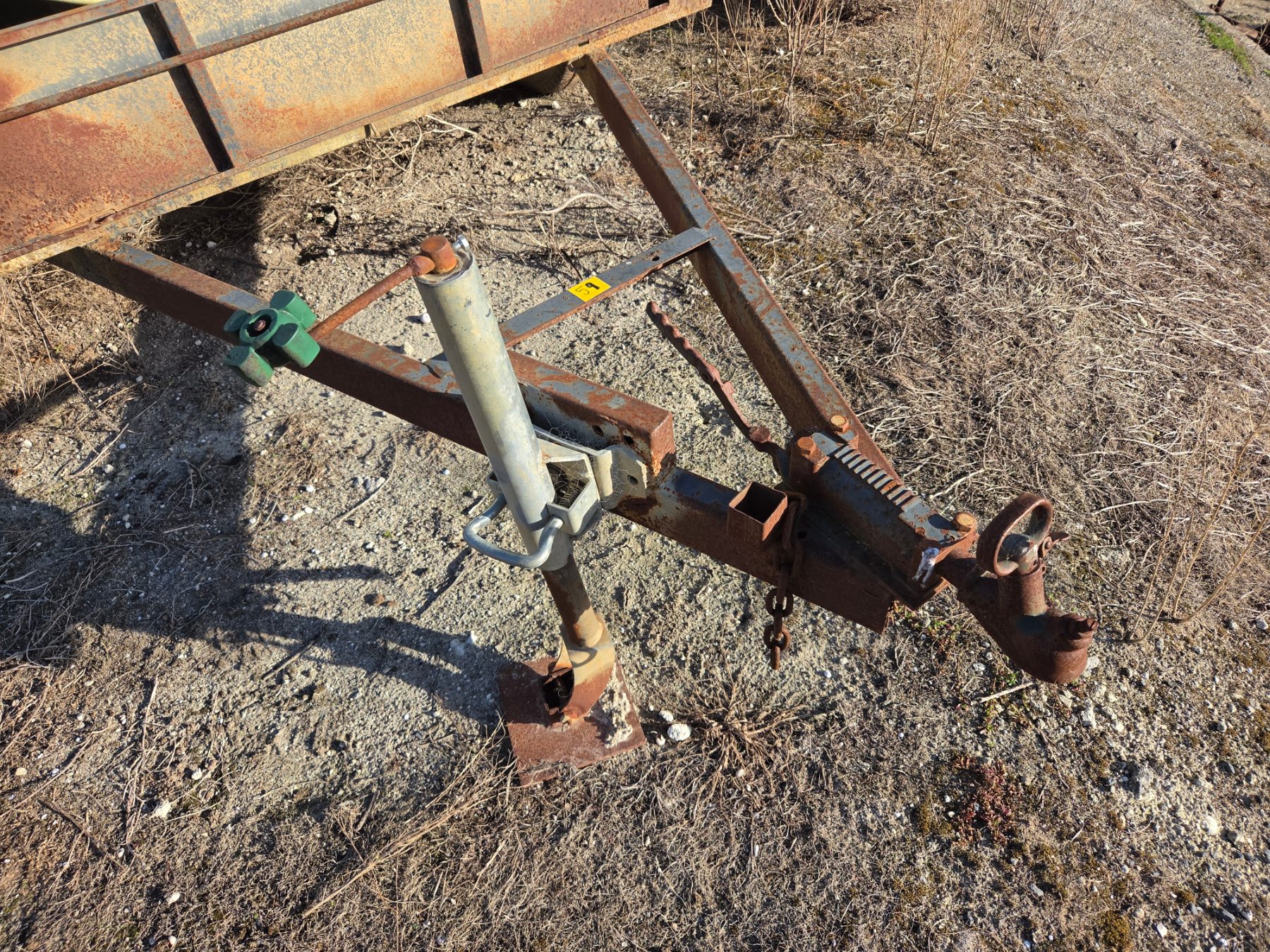 SELL TANDEM 8X5FT TRAILER