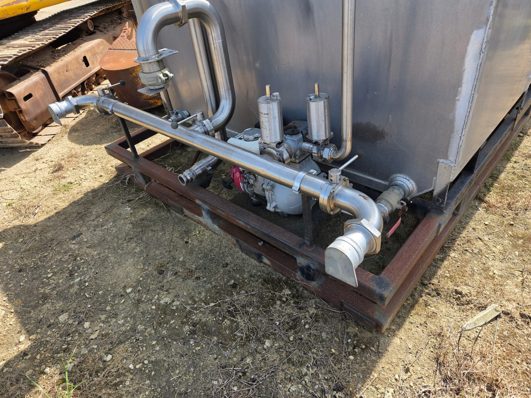 SLIP-ON 6,000 LTR. ALLOY WATER TANK