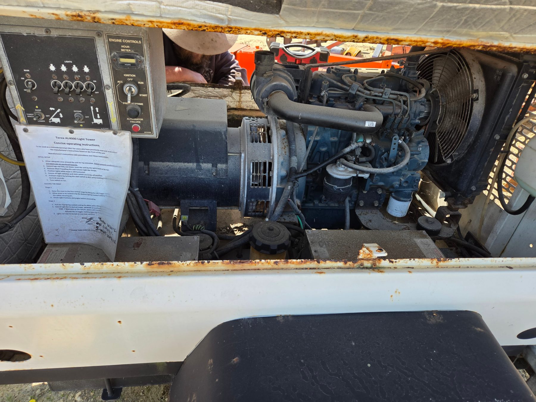 TEREX AL4000 LIGHTING TOWER GENERATOR