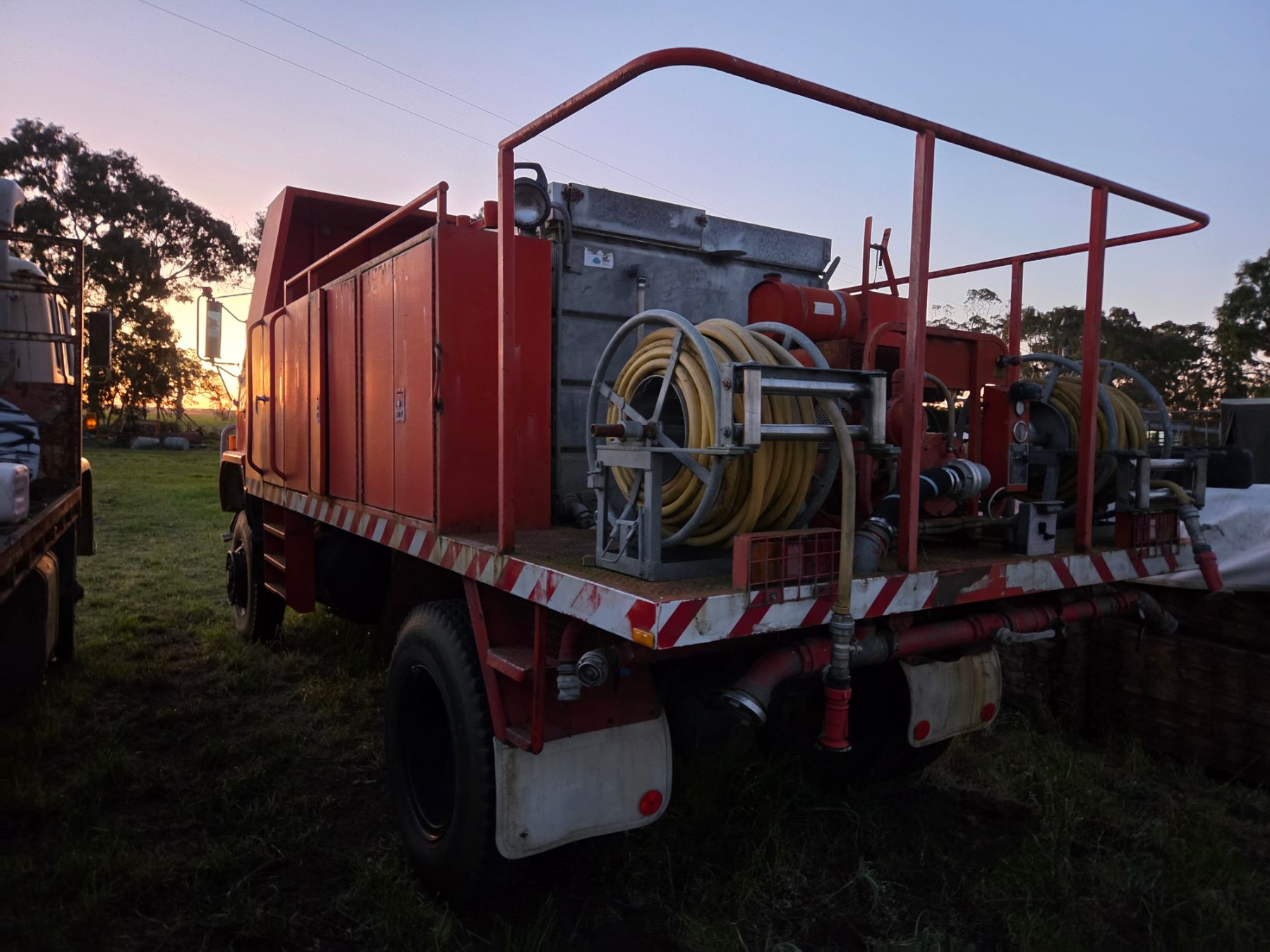 1998 ISUZU FTS 750 (4x4) 6 SP MANUAL FIRE TRUCK
