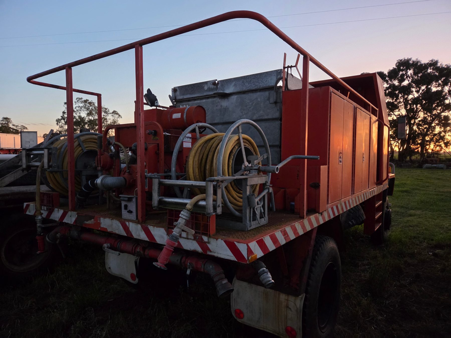 1998 ISUZU FTS 750 (4x4) 6 SP MANUAL FIRE TRUCK