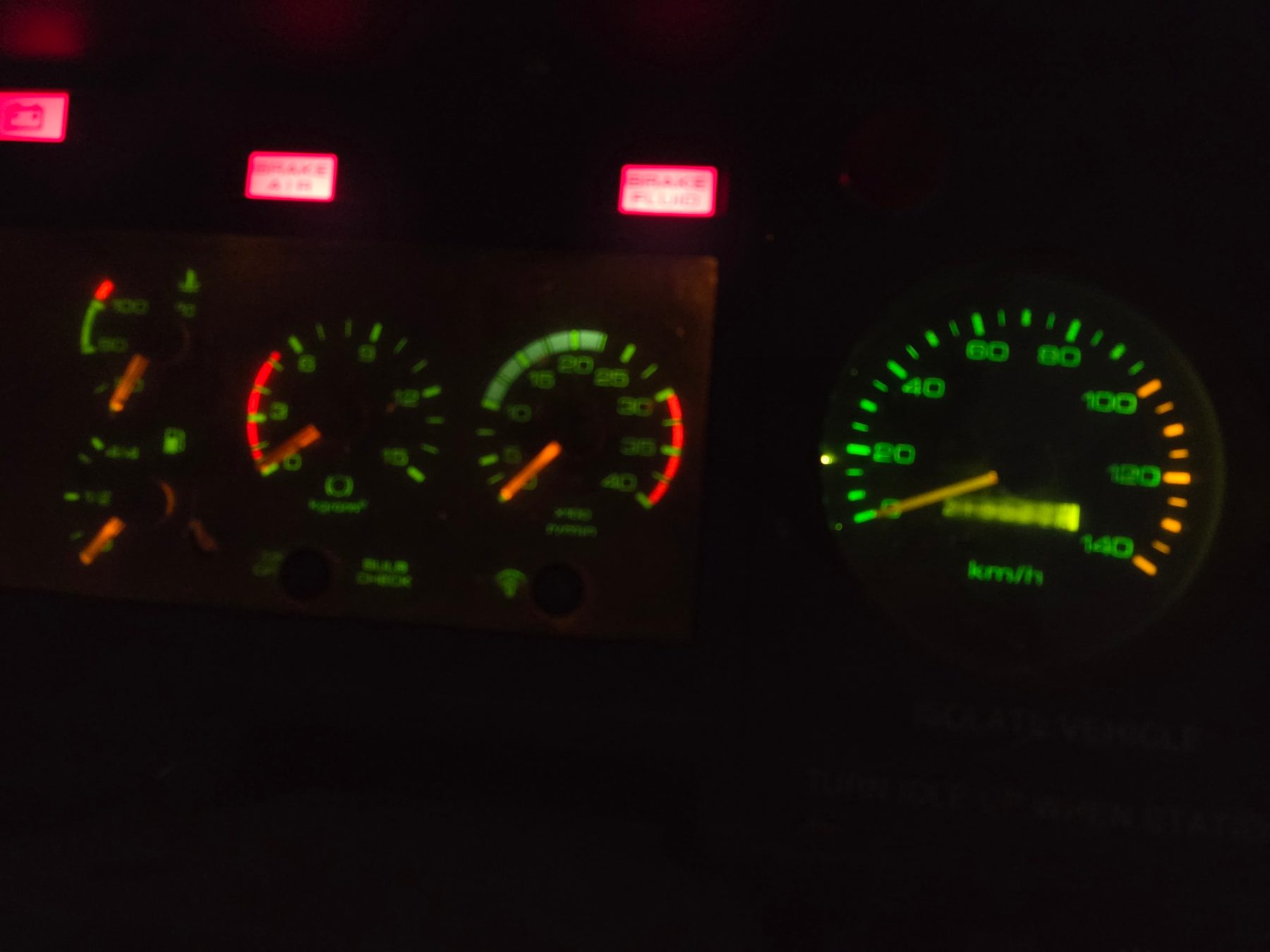 1998 ISUZU FTS 750 (4x4) 6 SP MANUAL FIRE TRUCK