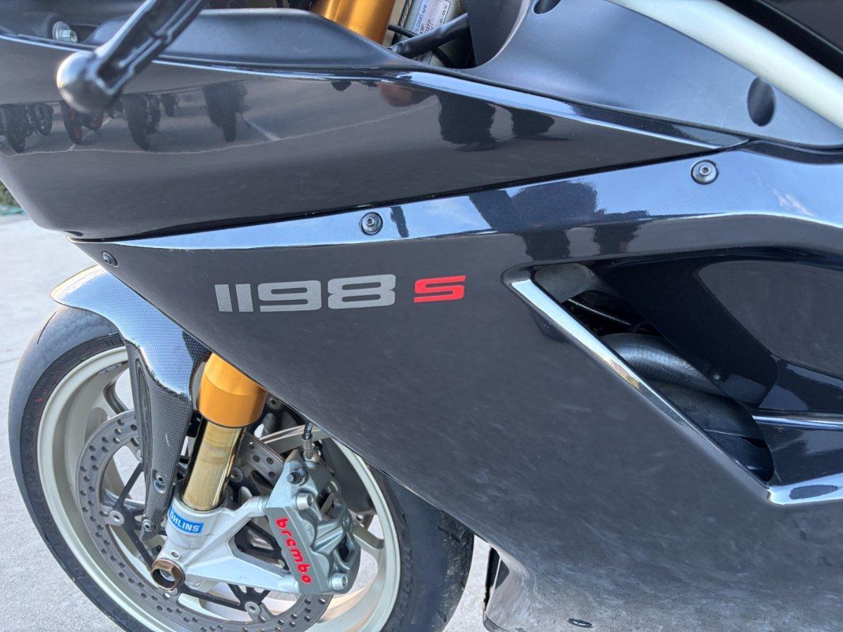 2009 DUCATI 1198 S SPORTS