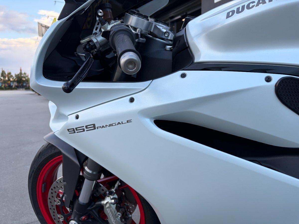 2018 DUCATI 959 PANIGALE (WHITE) SPORTS