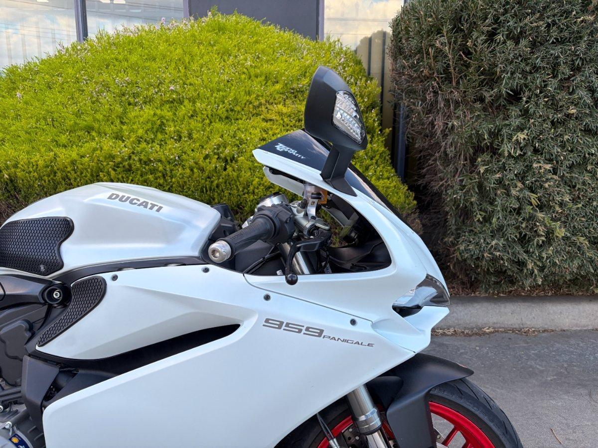 2018 DUCATI 959 PANIGALE (WHITE) SPORTS