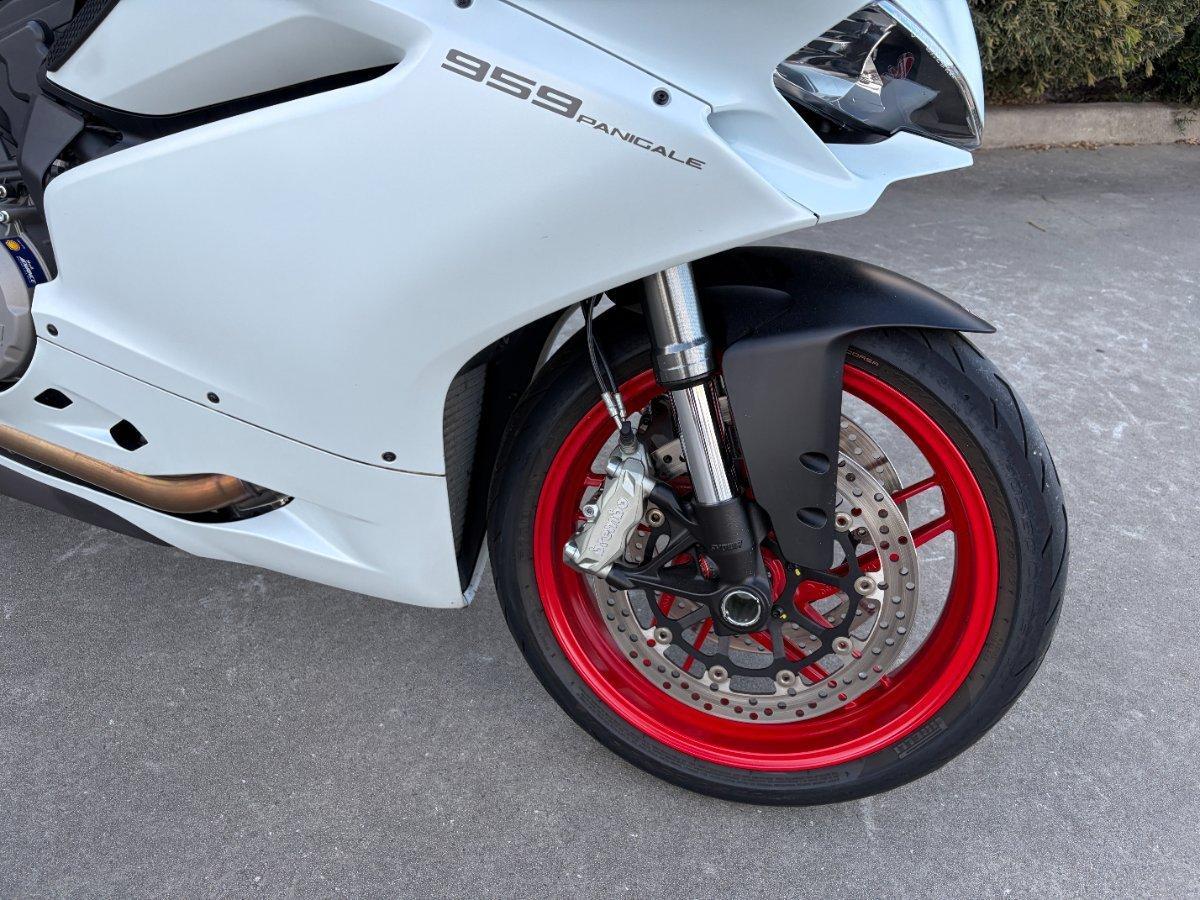 2018 DUCATI 959 PANIGALE (WHITE) SPORTS