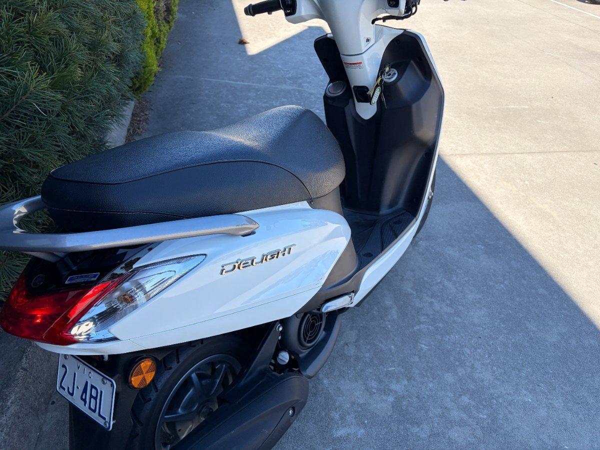 2018 YAMAHA D ELIGHT 125 (LTS125-C) SCOOTER