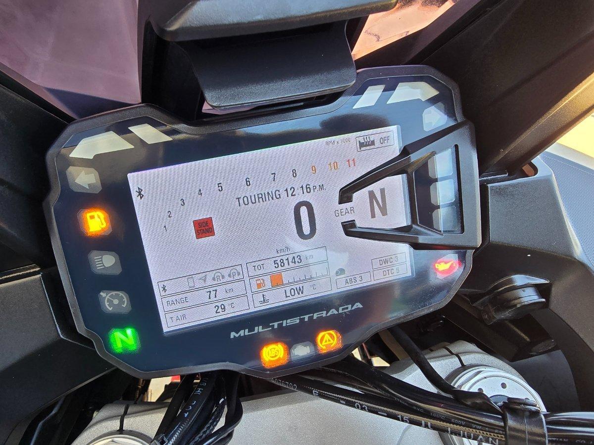 2015 DUCATI MULTISTRADA 1200 S GT ROAD