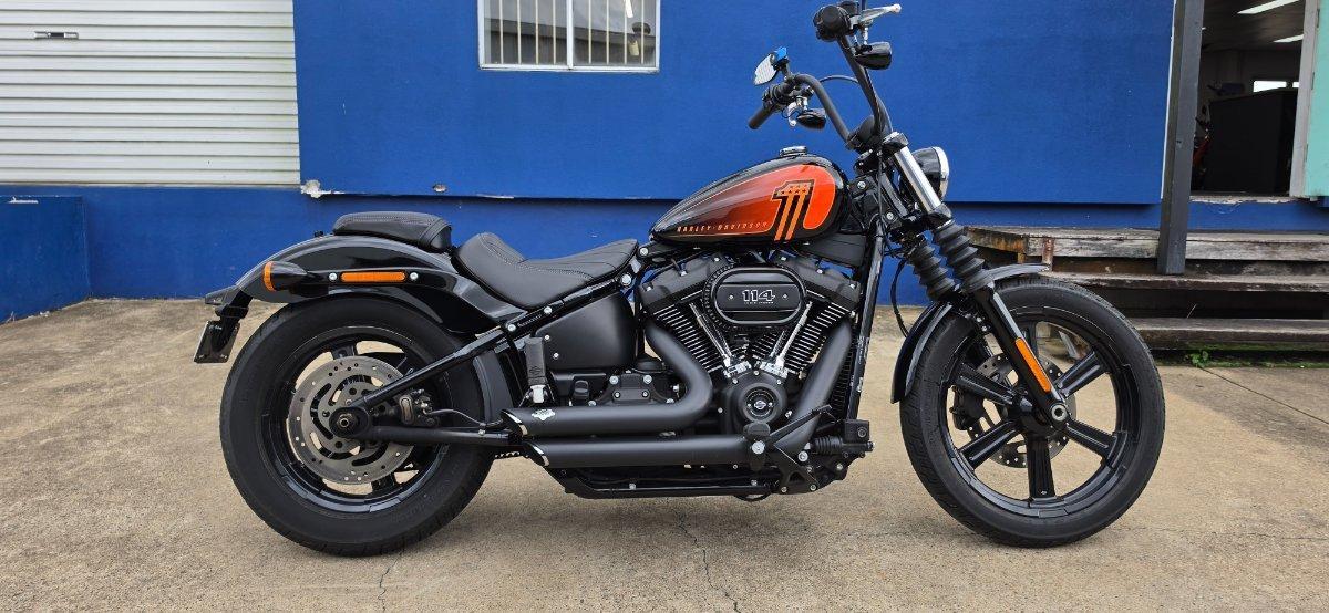 2022 HARLEY-DAVIDSON FXBBS STREET BOB (114) CRUISER