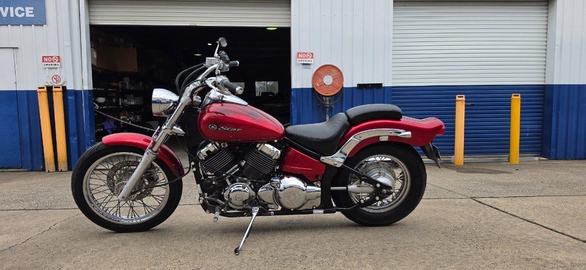 2007 YAMAHA XVS650 V-STAR CUSTOM CRUISER