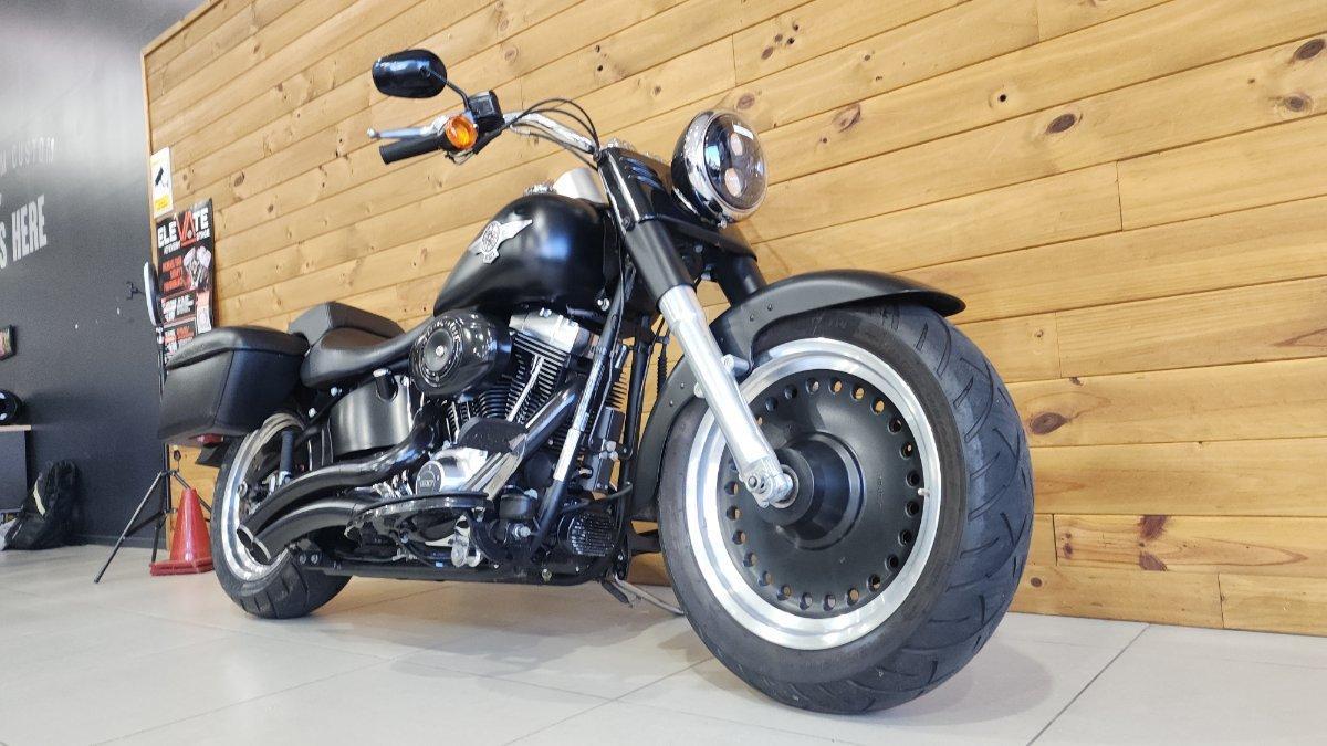 2012 HARLEY-DAVIDSON FLSTFB FAT BOY LO CRUISER