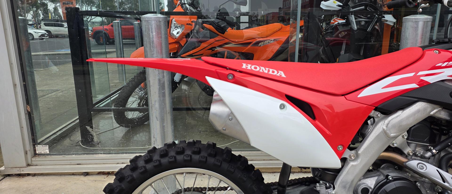 2018 HONDA CRF450R MOTOCROSS