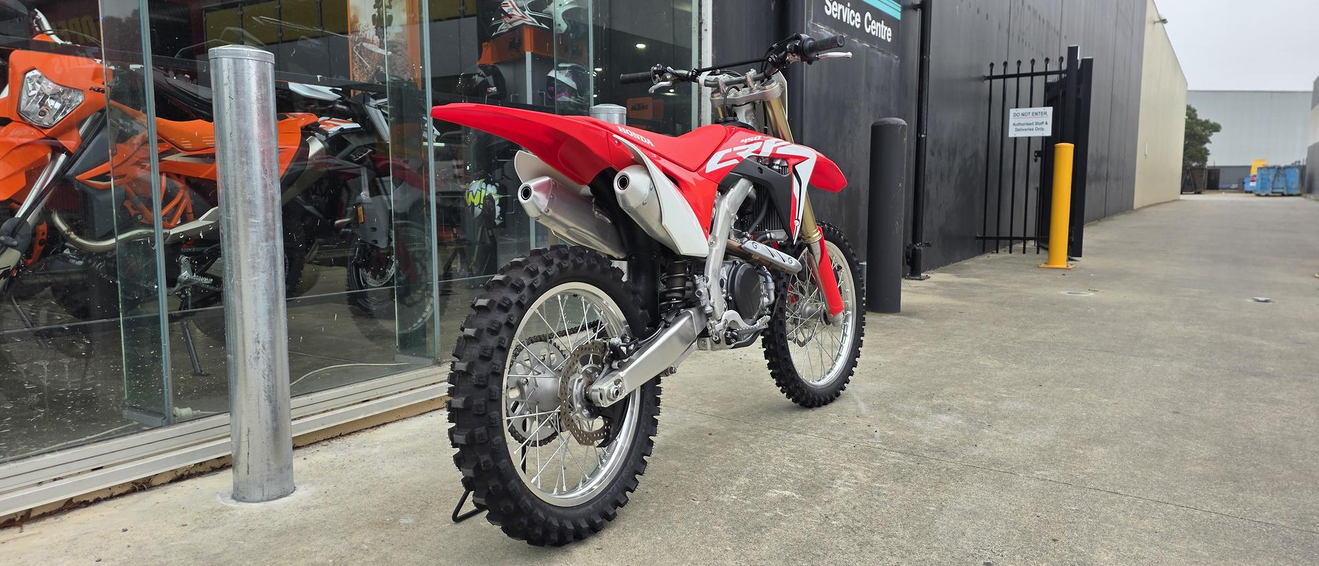 2018 HONDA CRF450R MOTOCROSS