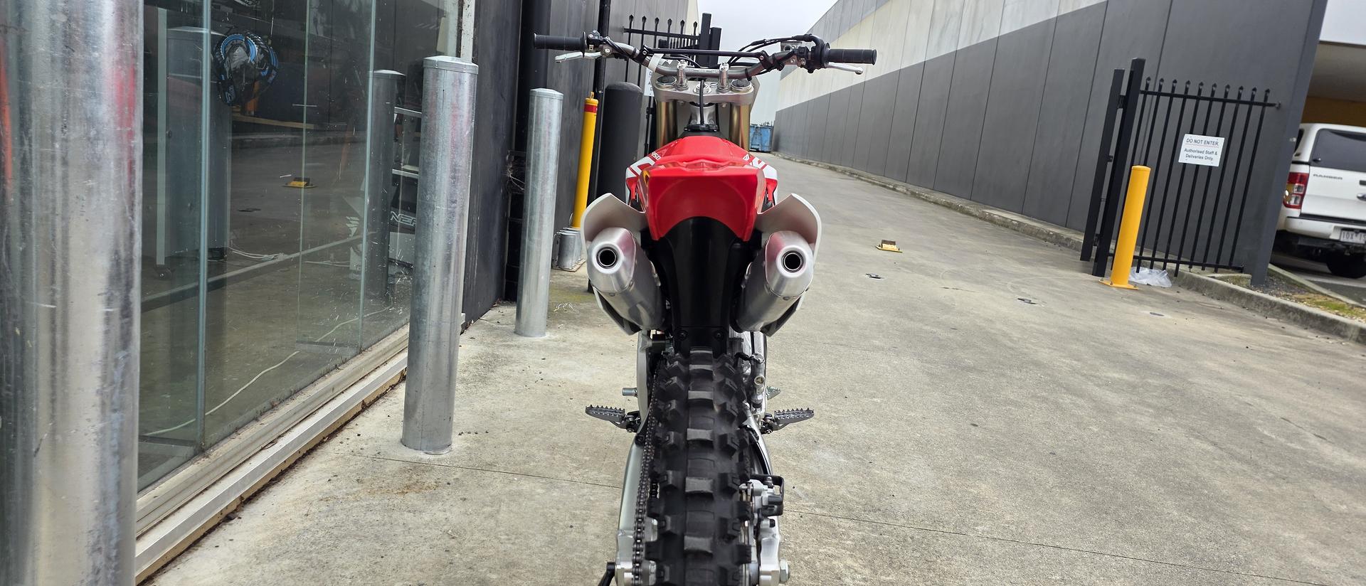 2018 HONDA CRF450R MOTOCROSS