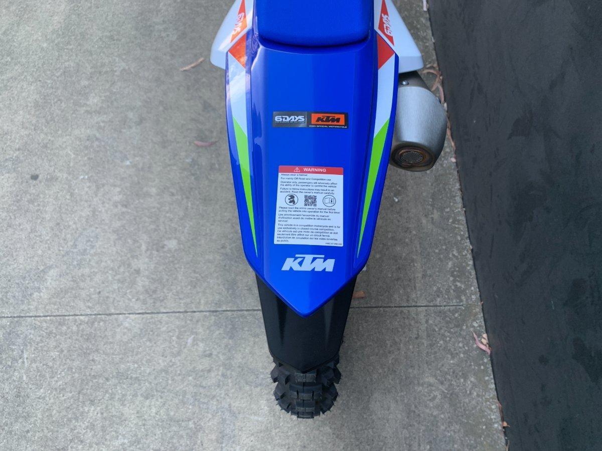 2026 KTM 450 EXC-F SIX DAYS ENDURO