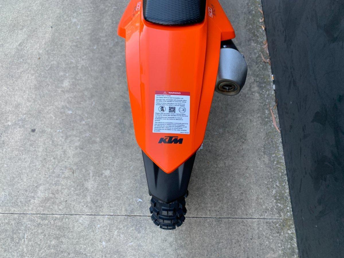 2026 KTM 500 EXC-F ENDURO