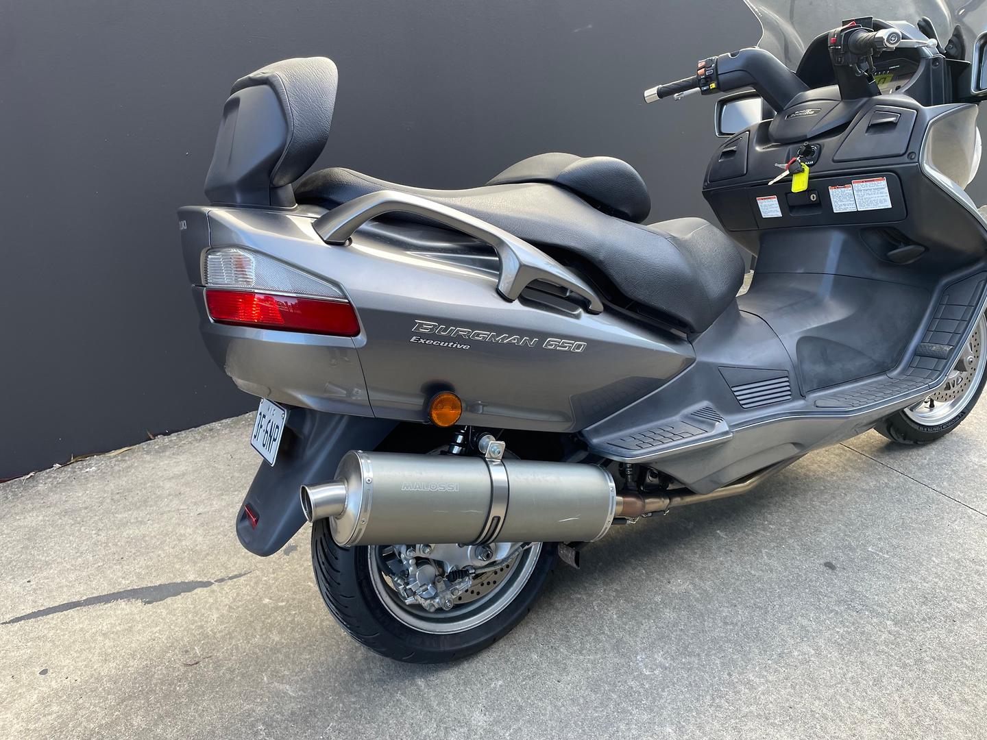 2008 SUZUKI BURGMAN 650 EXECUTIVE (AN650A) SCOOTER