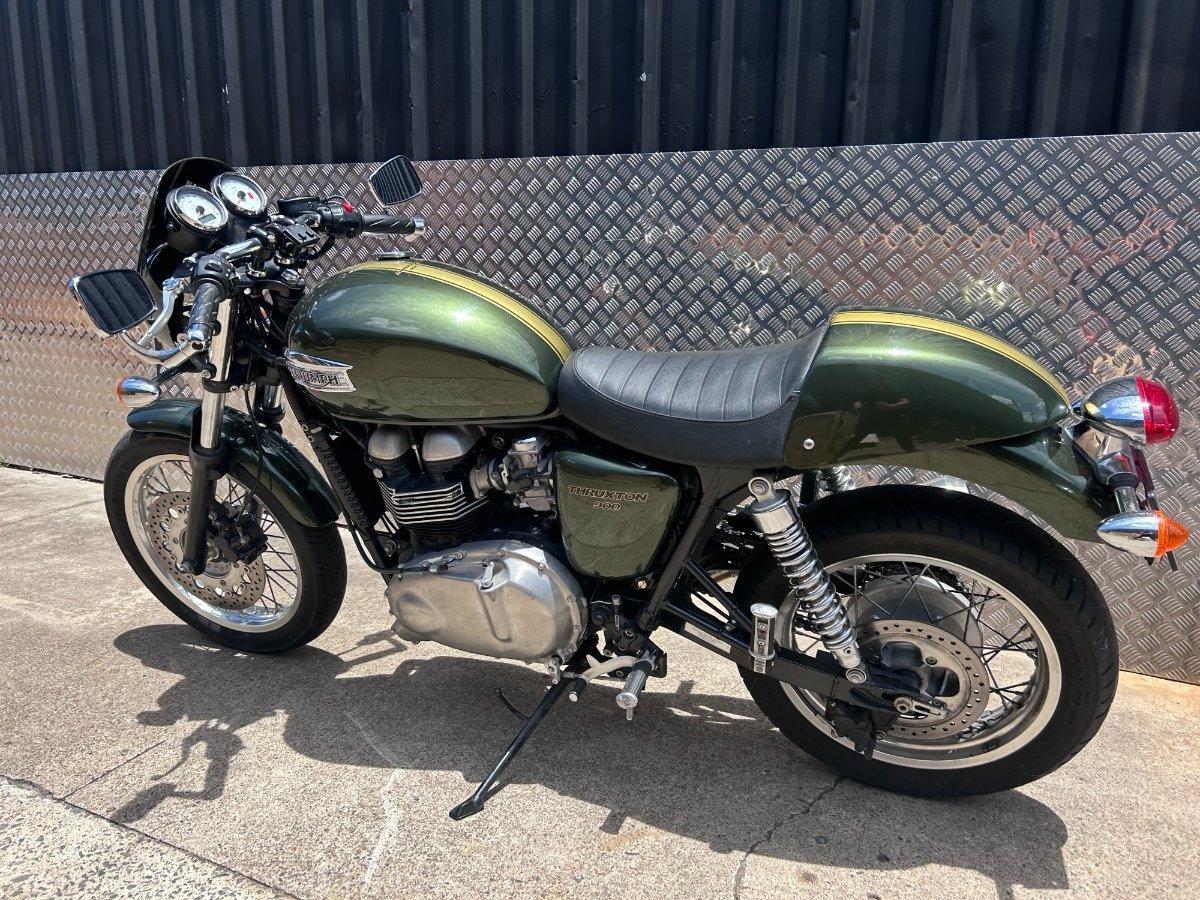 2012 TRIUMPH THRUXTON 900 ROAD