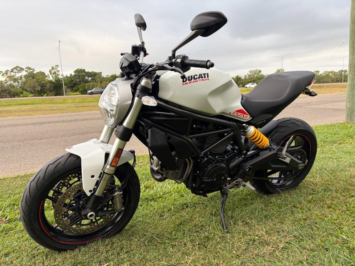 2021 DUCATI MONSTER 659 (WHITE) ROAD