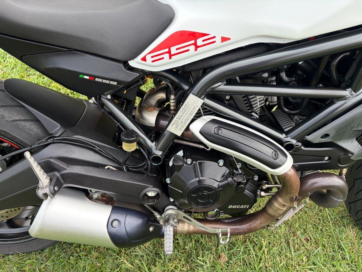 2021 DUCATI MONSTER 659 (WHITE) ROAD