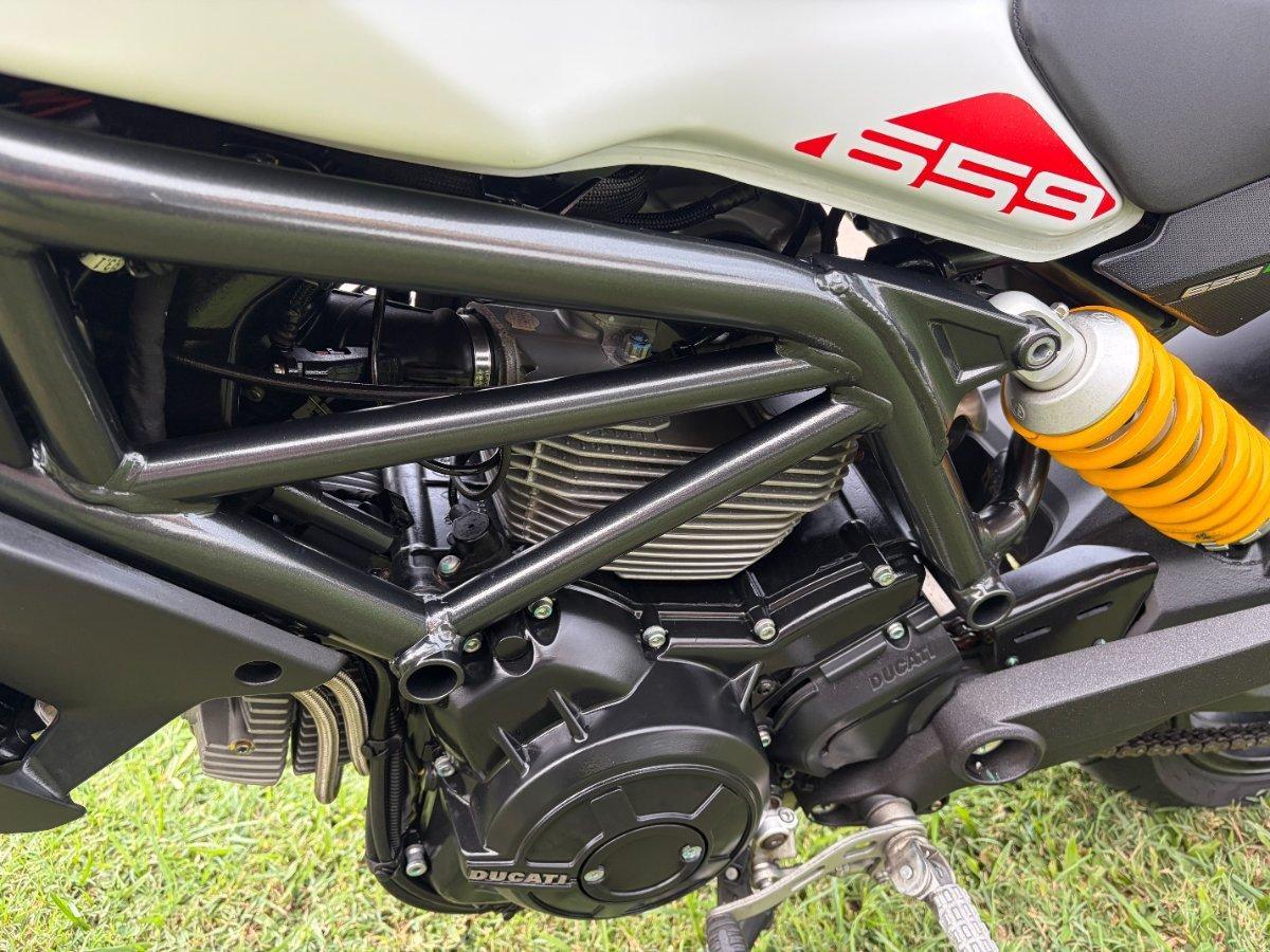 2021 DUCATI MONSTER 659 (WHITE) ROAD