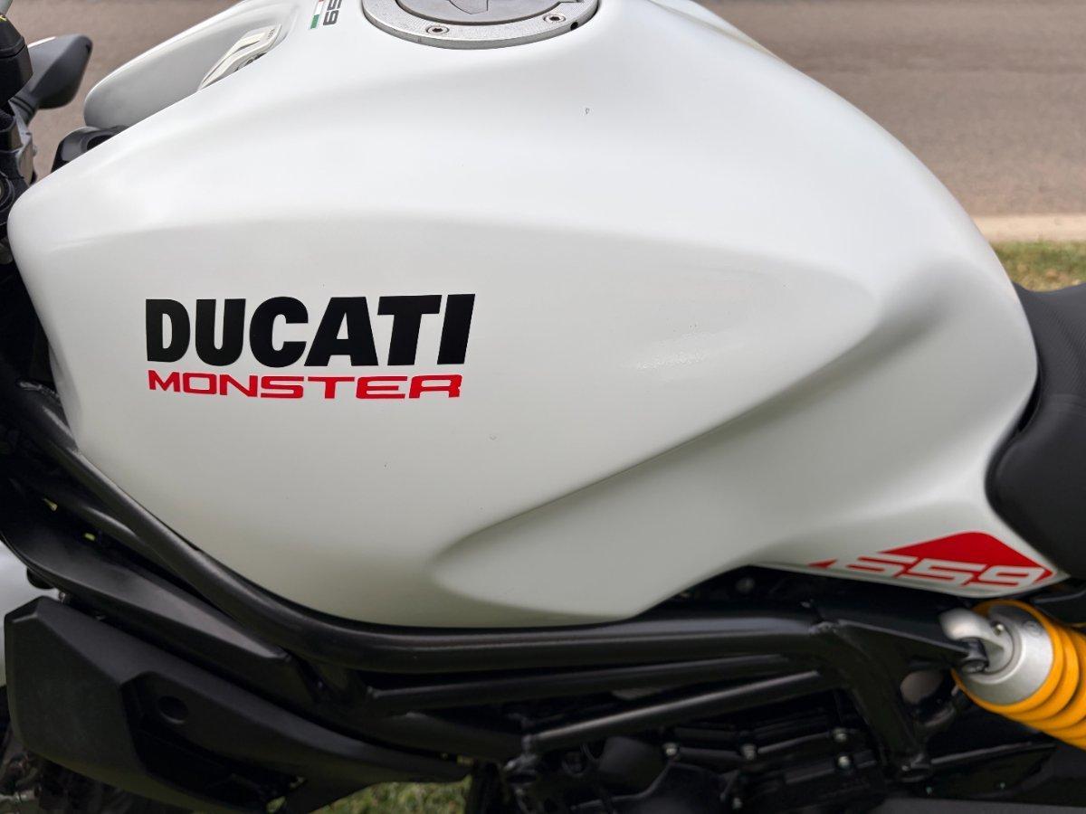 2021 DUCATI MONSTER 659 (WHITE) ROAD