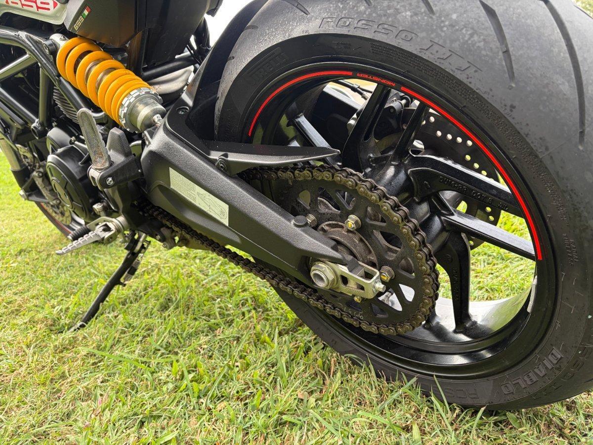 2021 DUCATI MONSTER 659 (WHITE) ROAD
