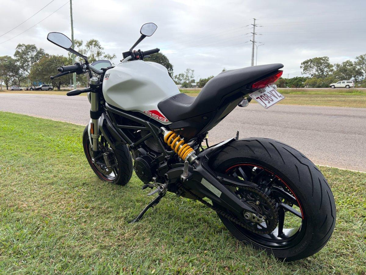 2021 DUCATI MONSTER 659 (WHITE) ROAD