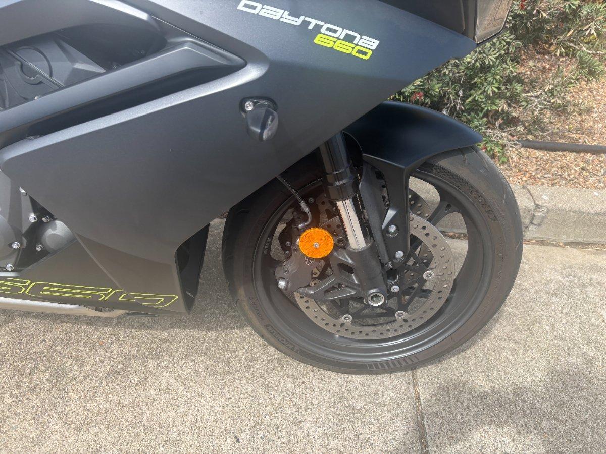 2025 TRIUMPH DAYTONA 660 (LAMS) ROAD