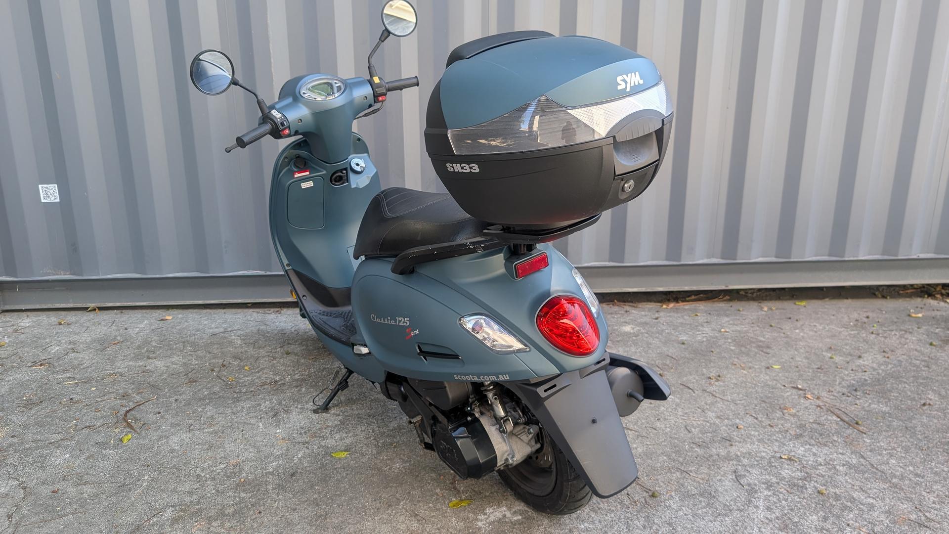 2024 SYM CLASSIC 125 SCOOTER