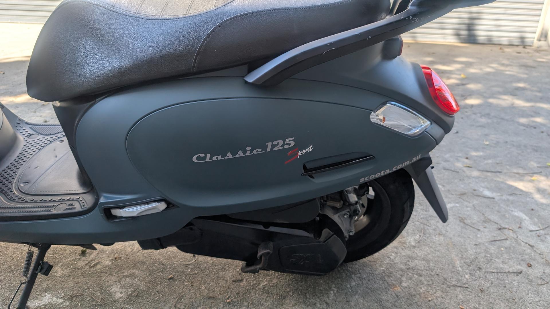 2024 SYM CLASSIC 125 SCOOTER