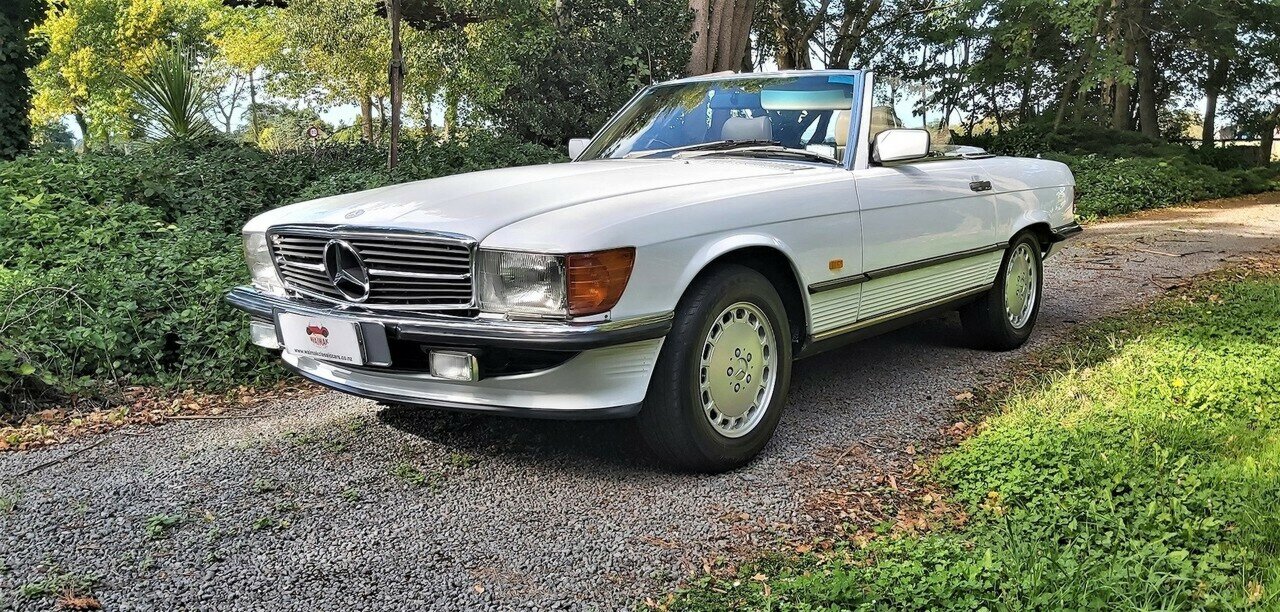 1987 MERCEDES-BENZ 500 SL AUTOMATIC 2D CONVERTIBLE