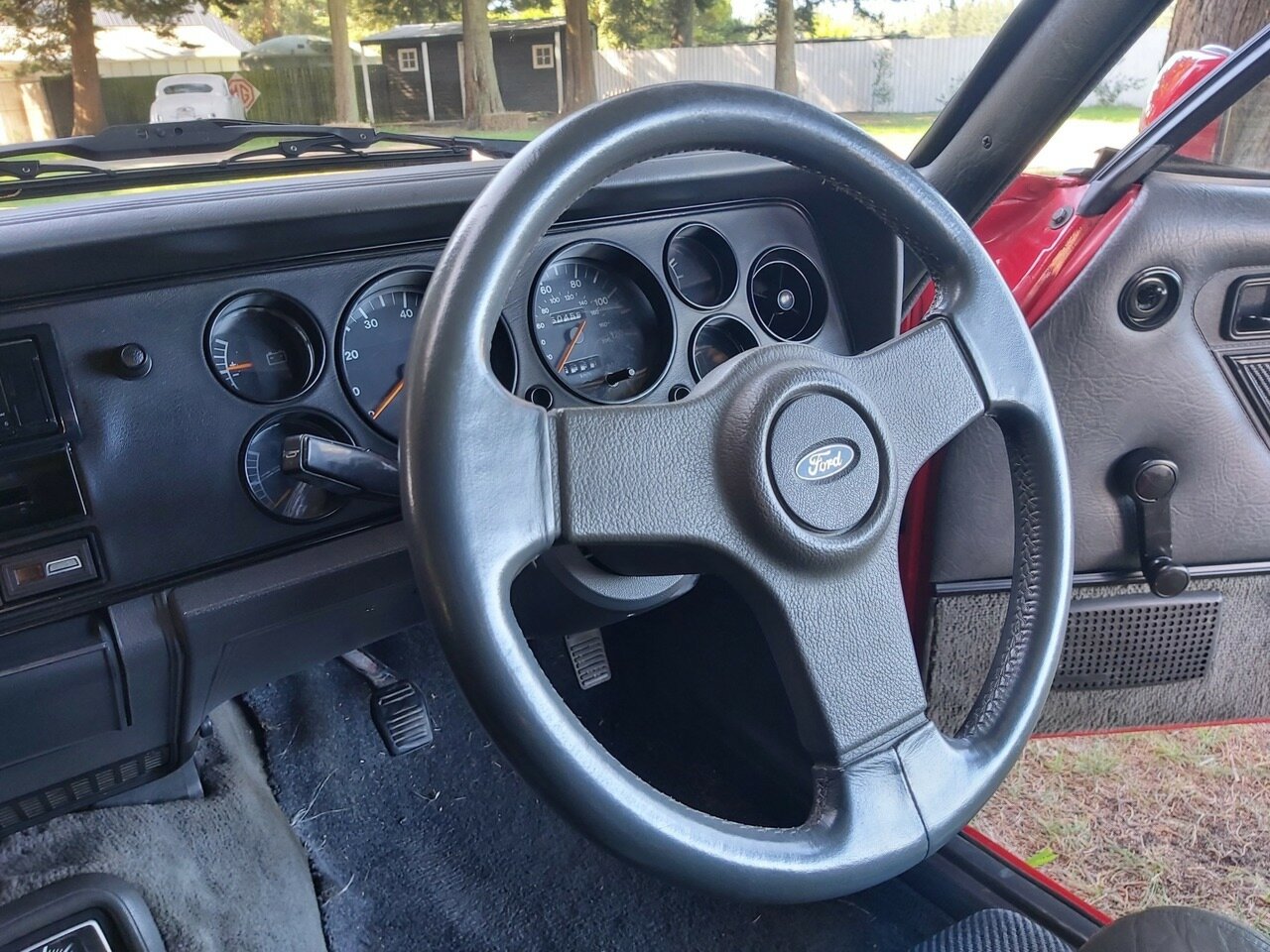 1986 FORD CAPRI 3 5 SP MANUAL 2D COUPE
