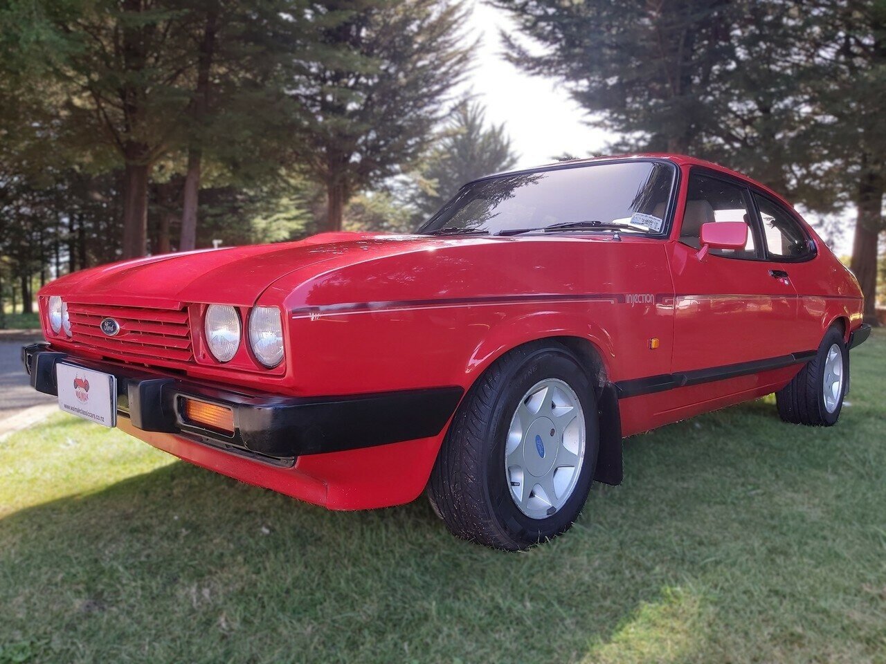 1986 FORD CAPRI 3 5 SP MANUAL 2D COUPE