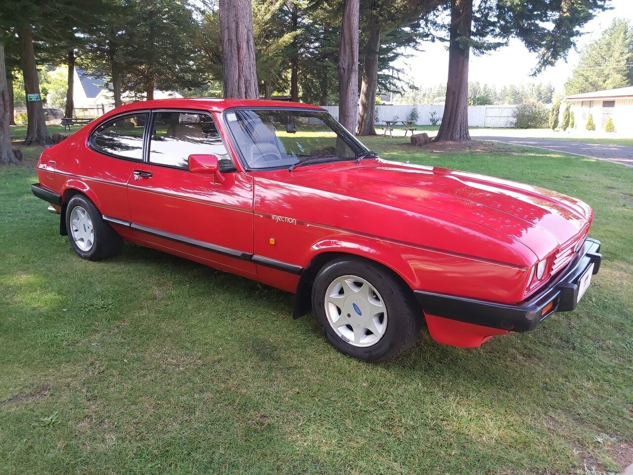 1986 FORD CAPRI 3 5 SP MANUAL 2D COUPE