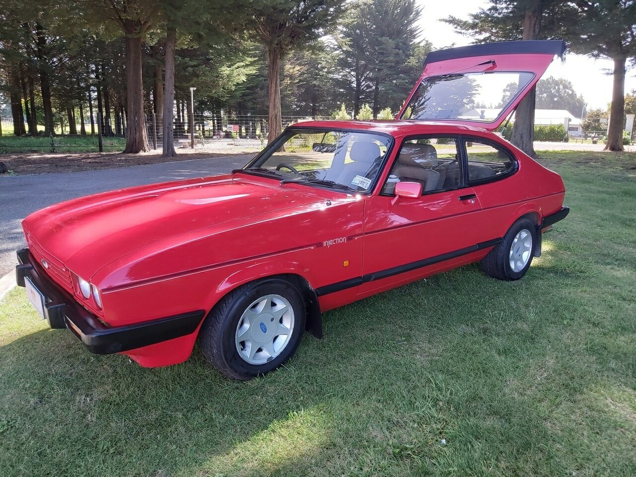 1986 FORD CAPRI 3 5 SP MANUAL 2D COUPE