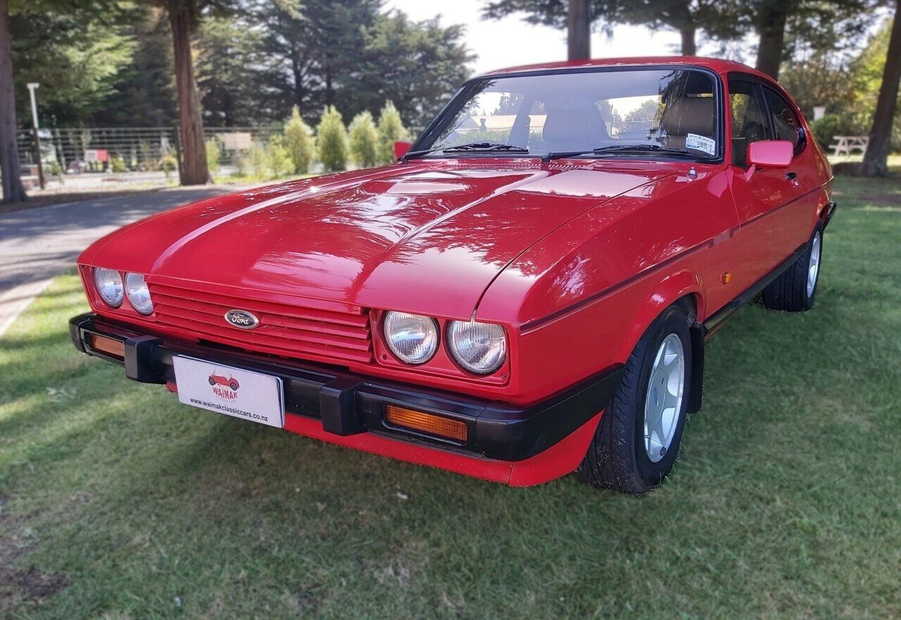 1986 FORD CAPRI 3 5 SP MANUAL 2D COUPE