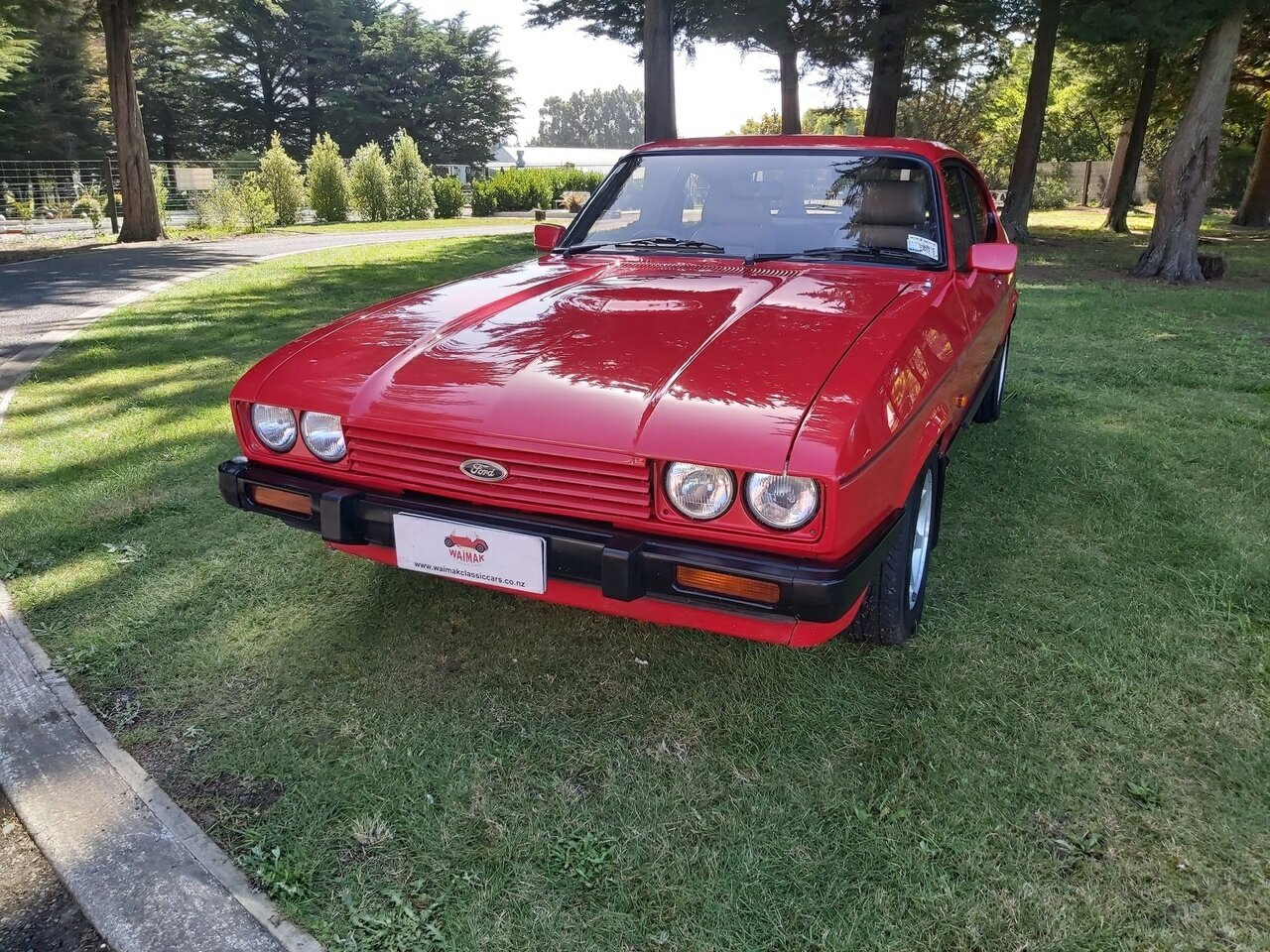 1986 FORD CAPRI 3 5 SP MANUAL 2D COUPE