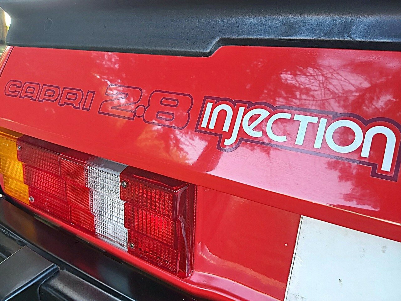 1986 FORD CAPRI 3 5 SP MANUAL 2D COUPE