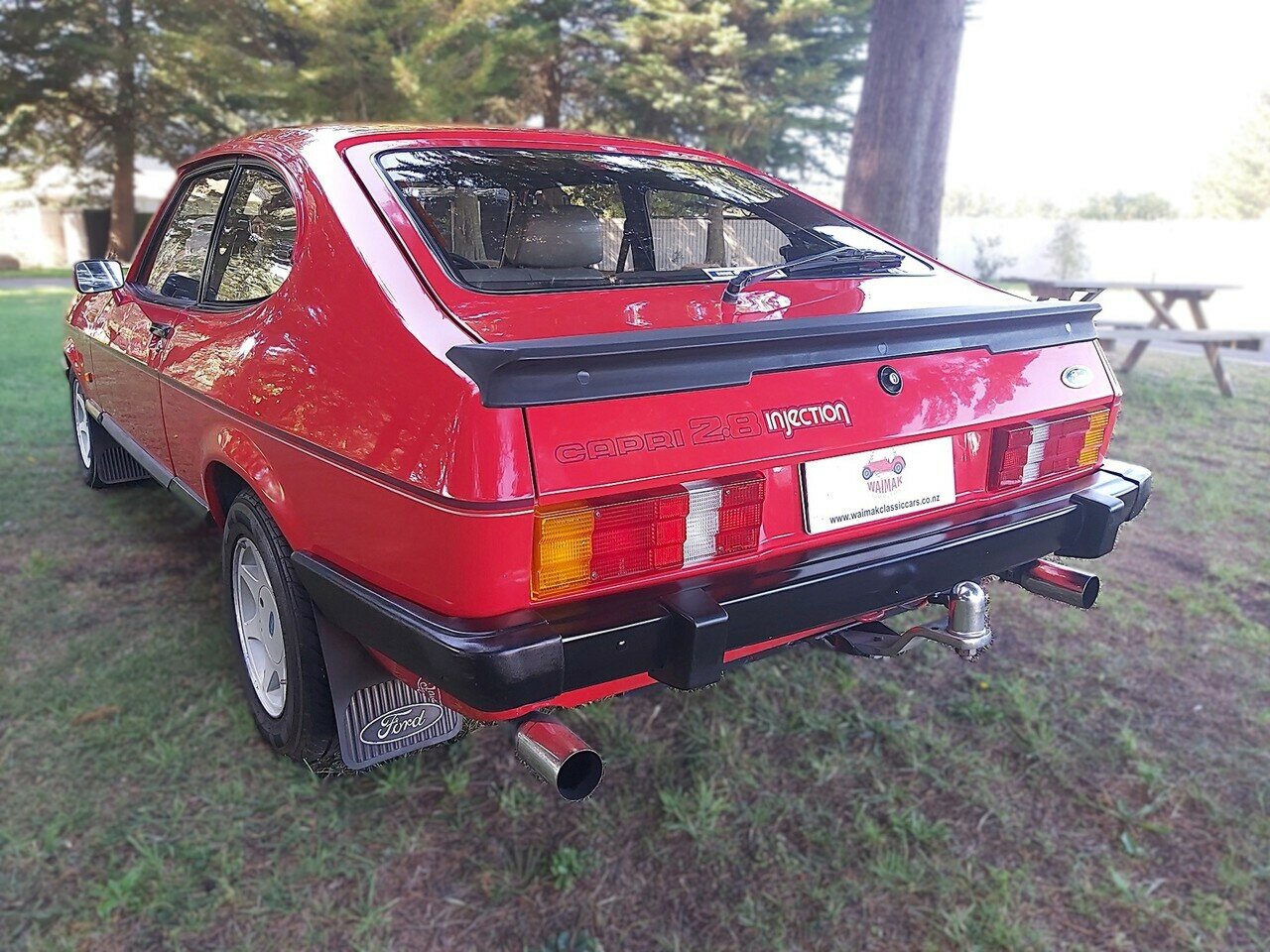 1986 FORD CAPRI 3 5 SP MANUAL 2D COUPE