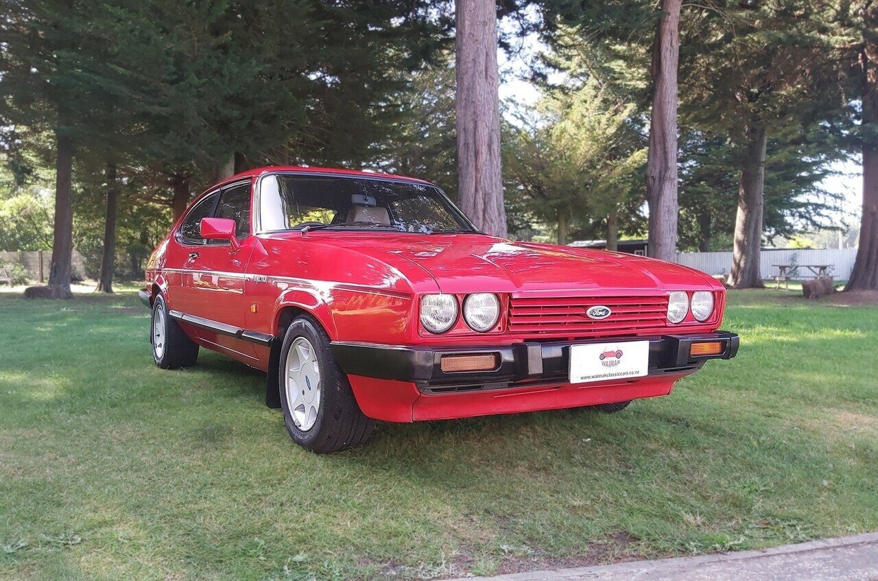 1986 FORD CAPRI 3 5 SP MANUAL 2D COUPE