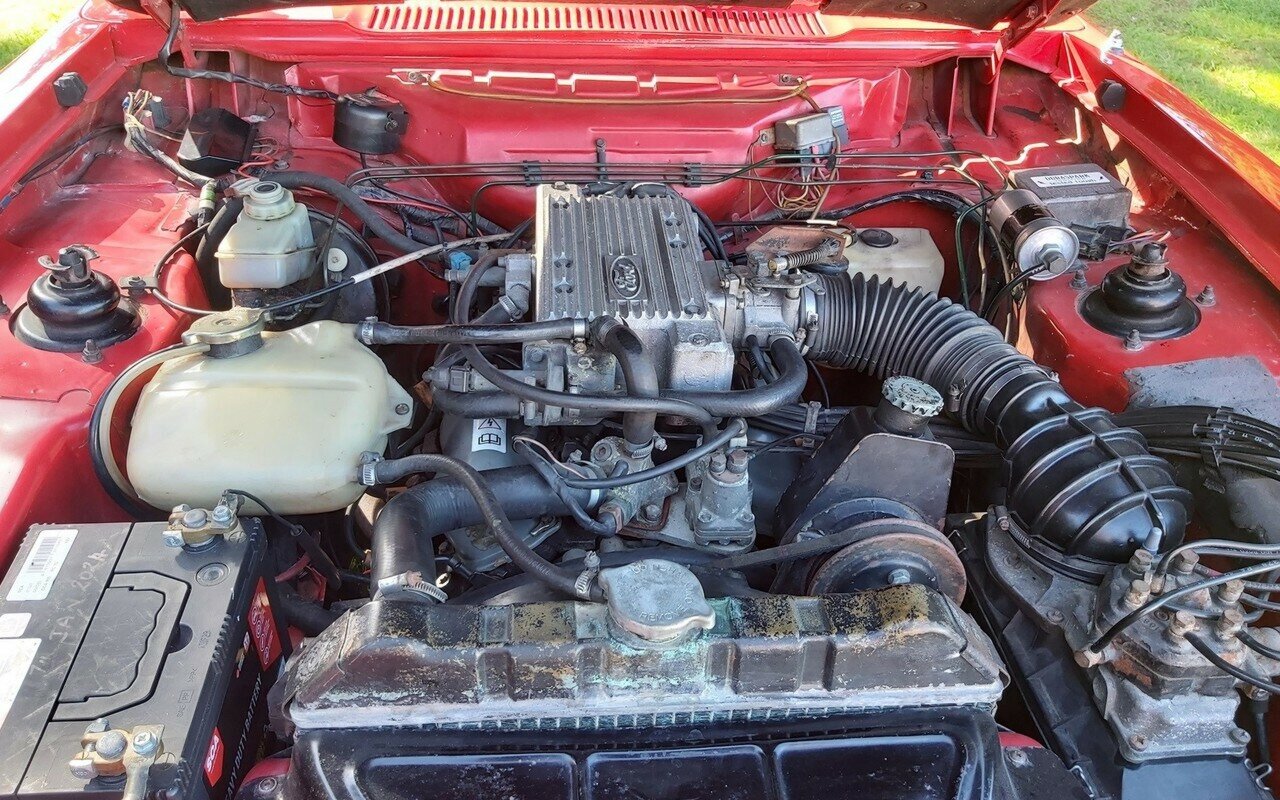 1986 FORD CAPRI 3 5 SP MANUAL 2D COUPE