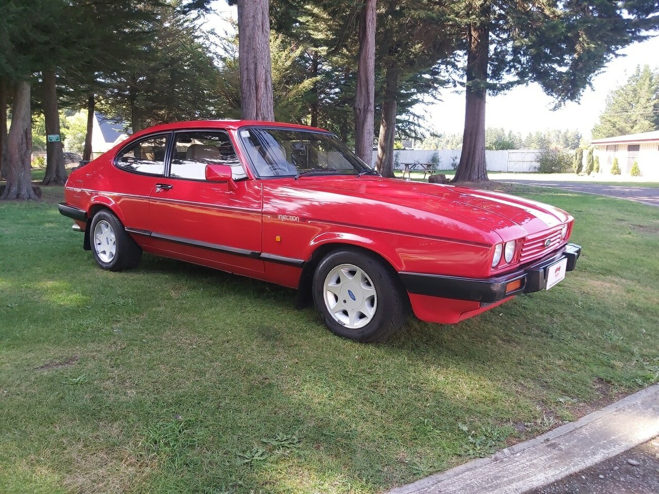 1986 FORD CAPRI 3 5 SP MANUAL 2D COUPE