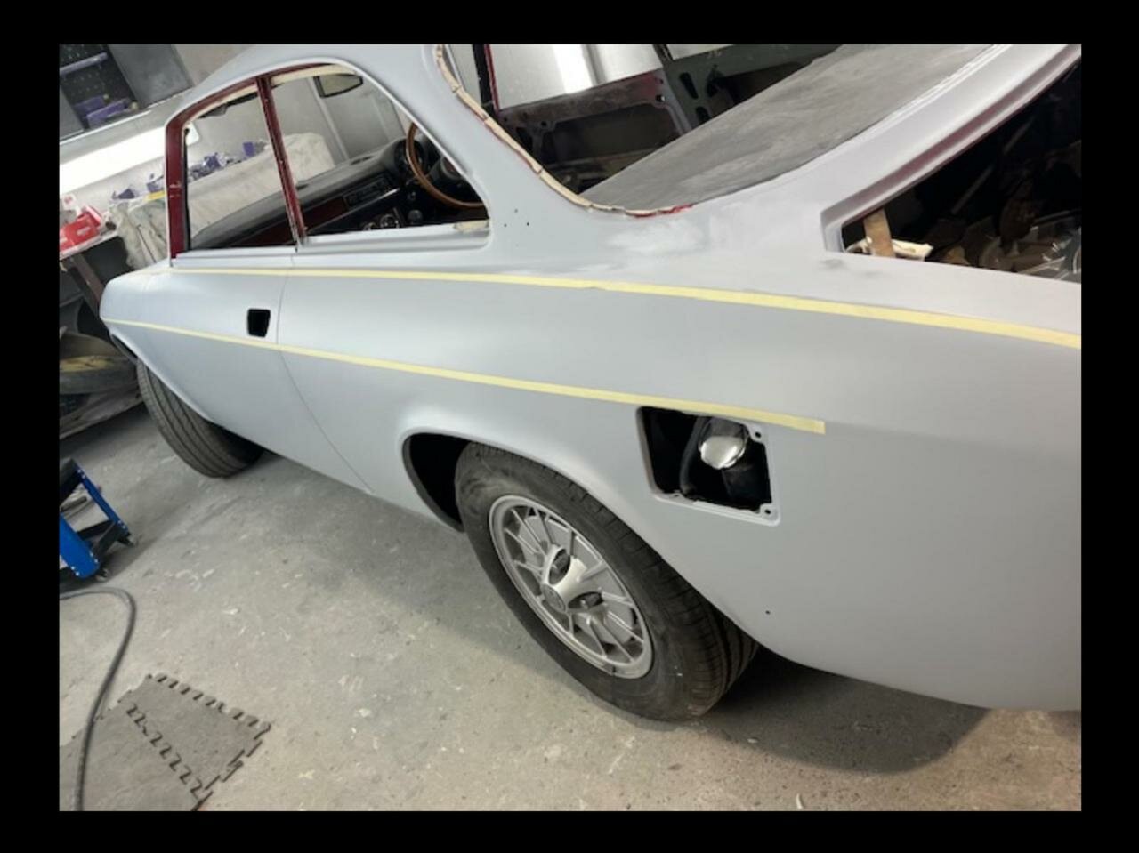 1971 ALFA ROMEO GTV 1750 5 SP MANUAL 2D COUPE