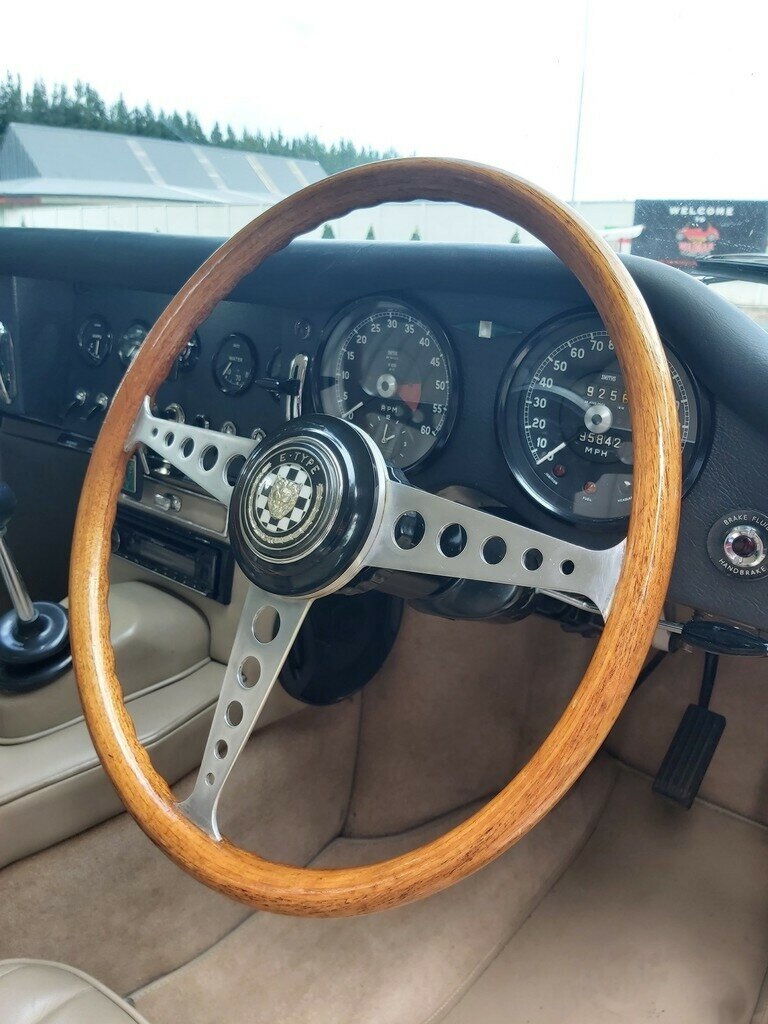 1965 JAGUAR E TYPE SERIES 1 4.2 4 SP MANUAL 2D COUPE